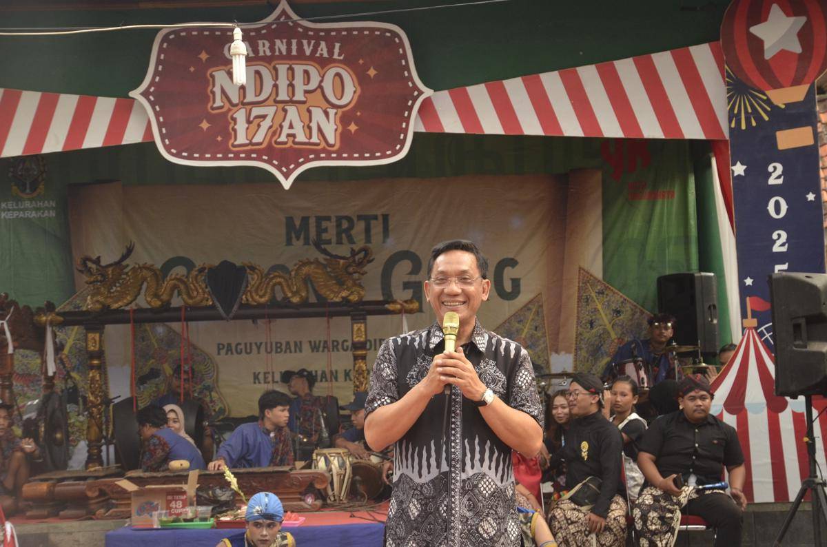 Merti Golong Gilig Dipowinatan Jadi Perekat Kebersamaan Warga