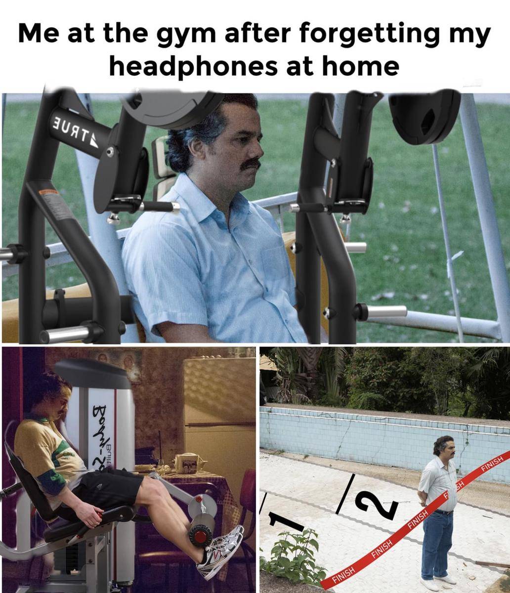 meme headphone dan earphone