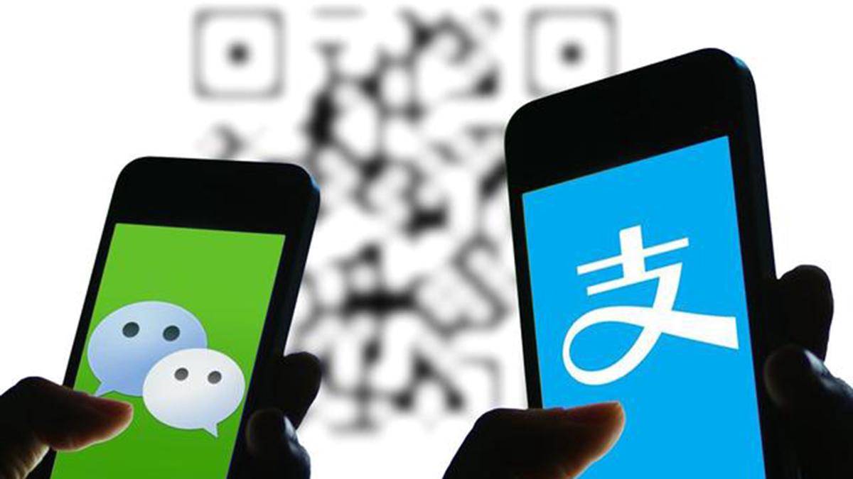 ilustrasi AliPay dan WeChat
