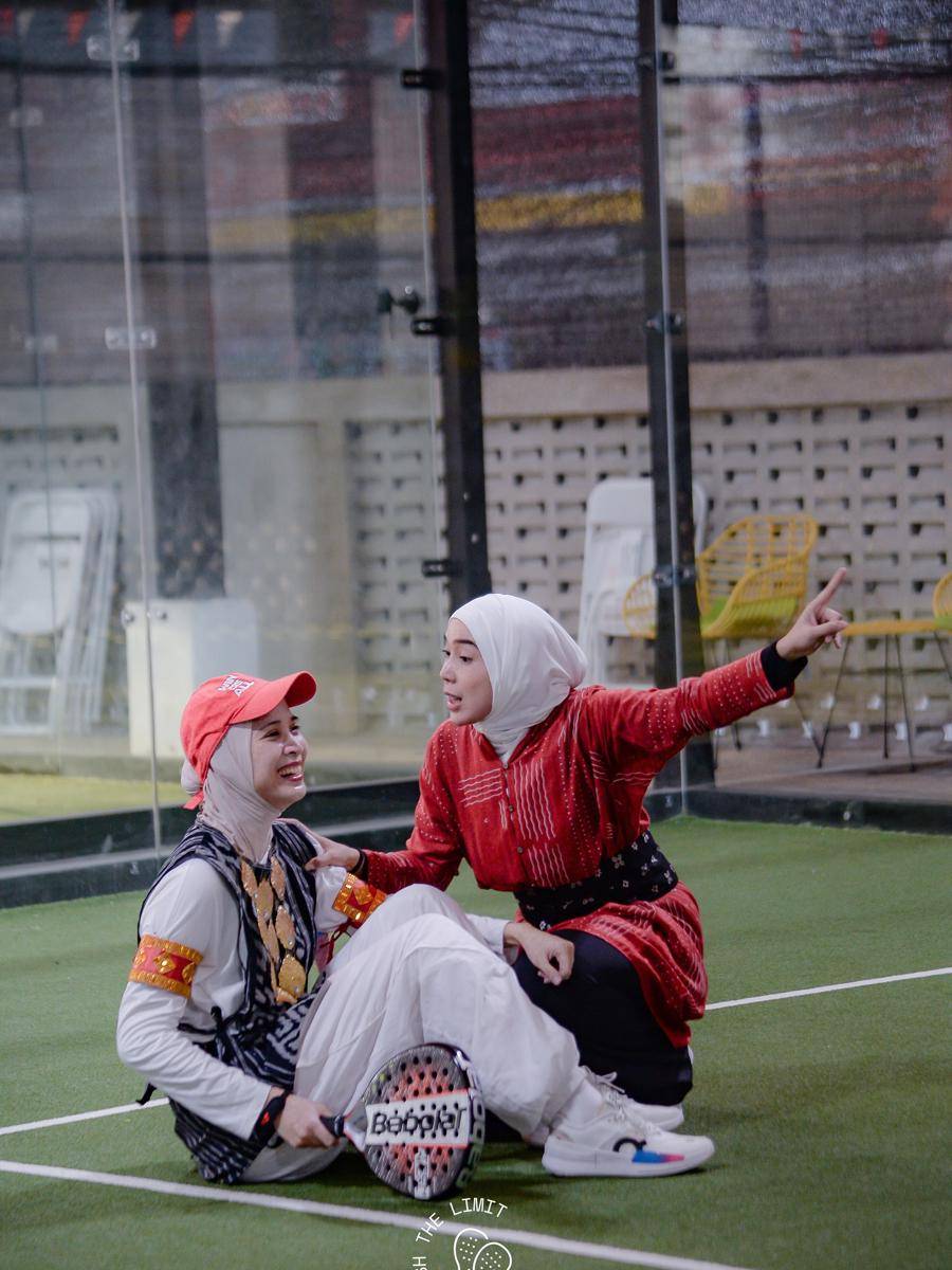 Dian Ayu, Fitrop dan Geng Turnamen Padel (Instagram.com/dianayulestari)