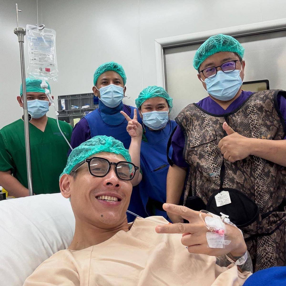 Ganindra Bimo operasi karena cedera pinggang (instagram.com/ganindrabimo)