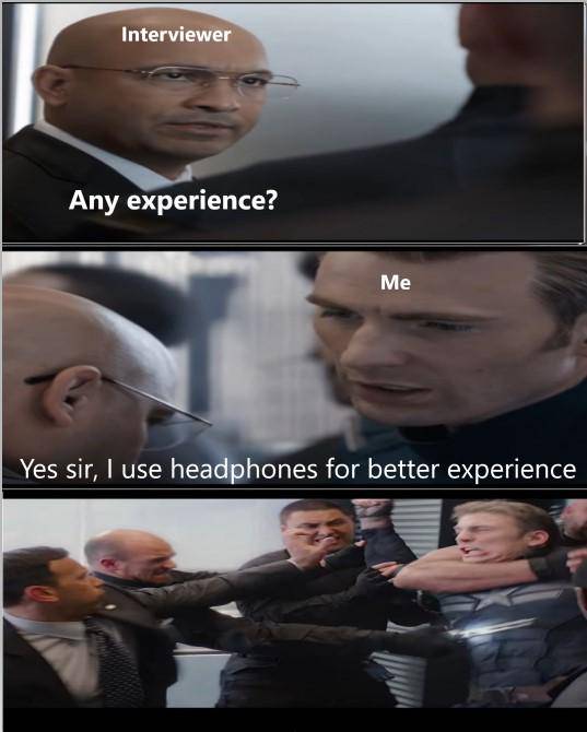 meme headphone dan earphone