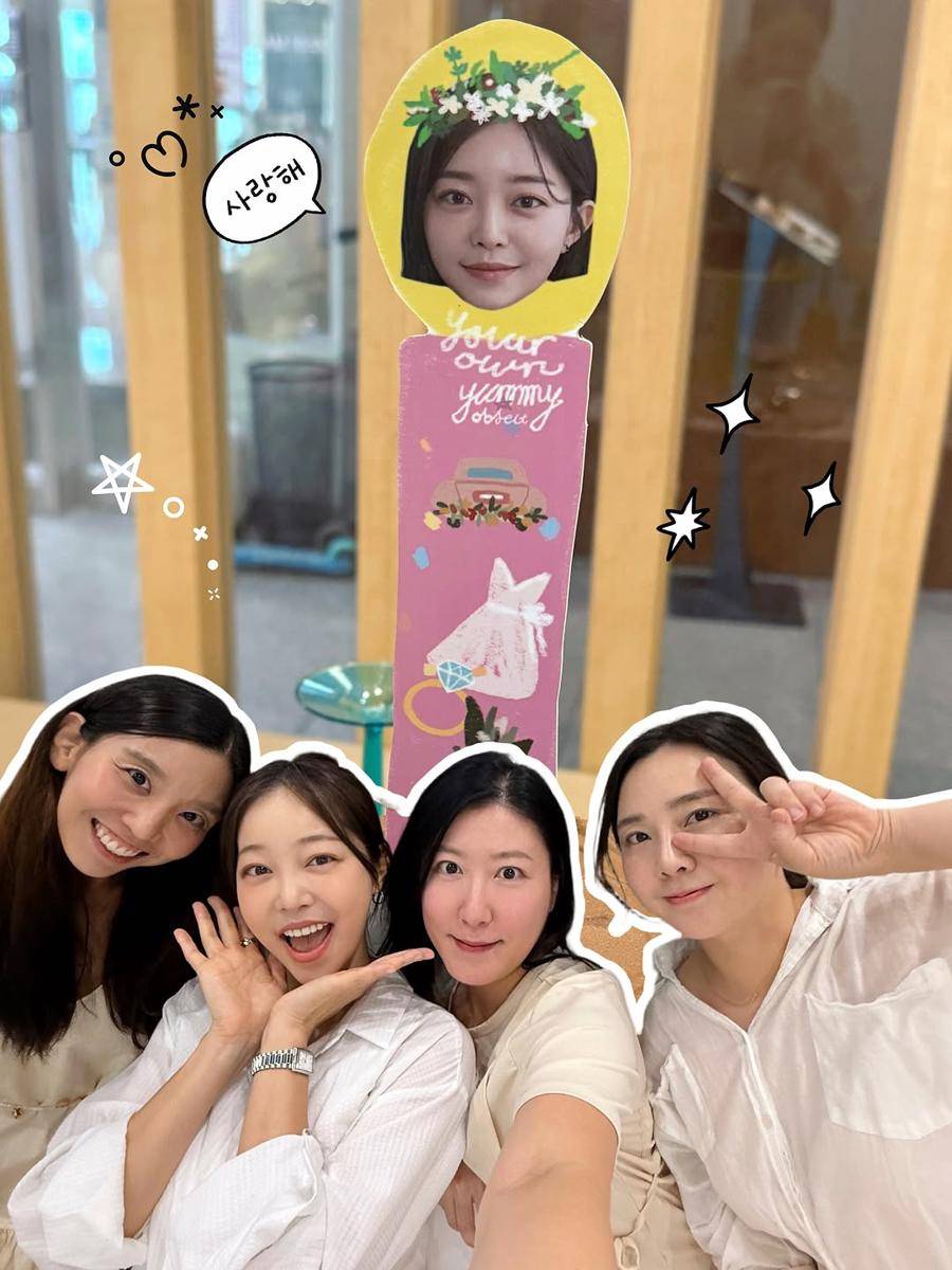 potret bridal shower Kim Ga Eun (instagram.com/ggani8918)