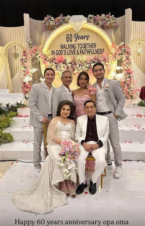 Anniversary Kakek Nenek Giorgino Abraham (Instagram.com/giorgino_abraham)