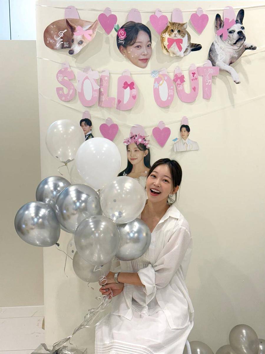 potret bridal shower Kim Ga Eun (instagram.com/ggani8918)