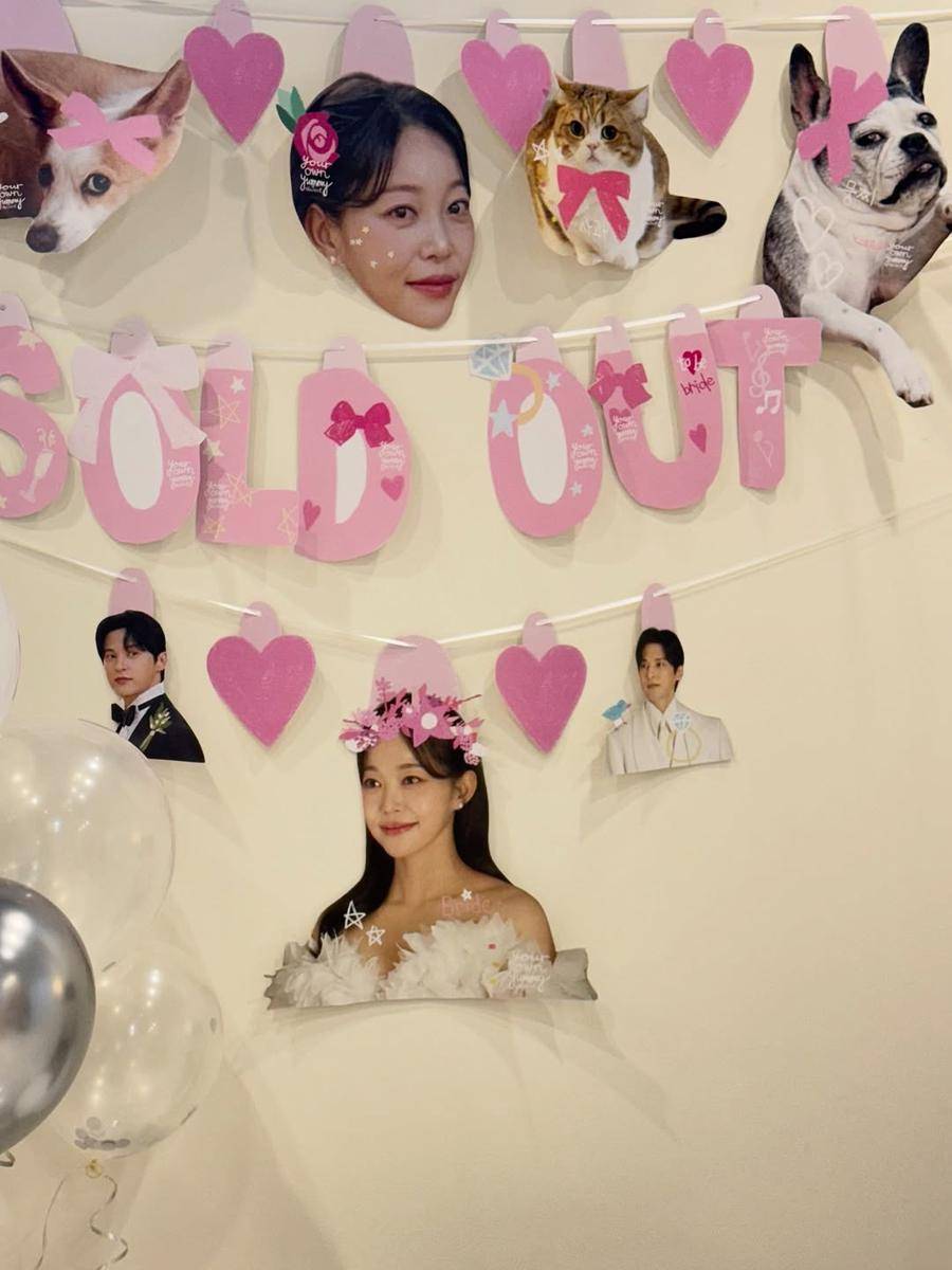 potret bridal shower Kim Ga Eun (instagram.com/ggani8918)