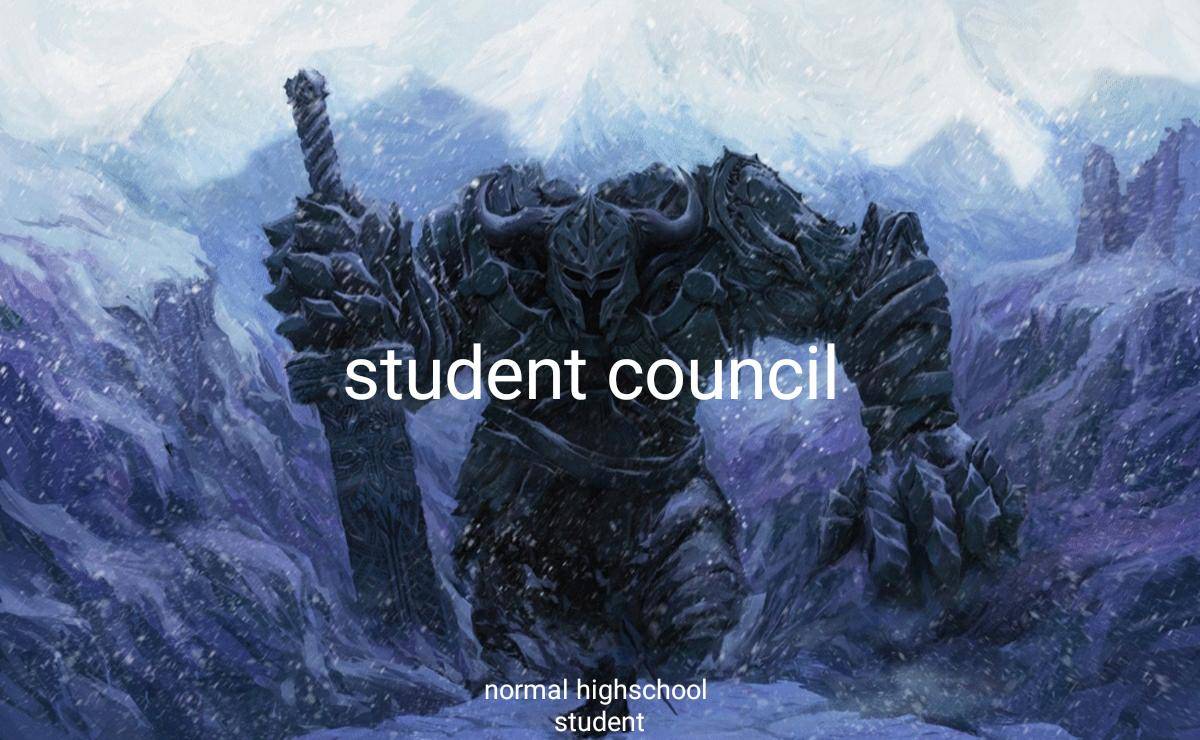 meme anime tentang siswa SMA 