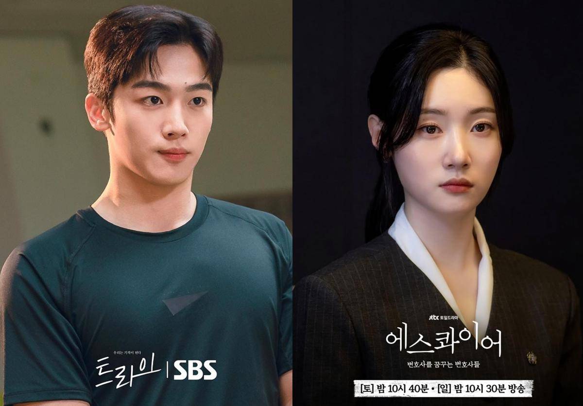 Kim Yo Han di drama The Winning Try (instagram.com/sbsdrama.official) | Jung Chae Yeon di drama Beyond the Bar (instagram.com/jtbcdrama)