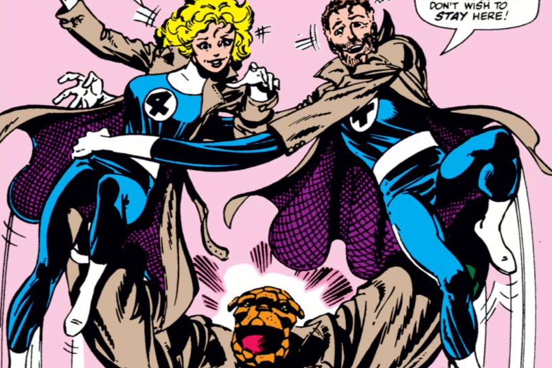 kostum kedua Fantastic Four