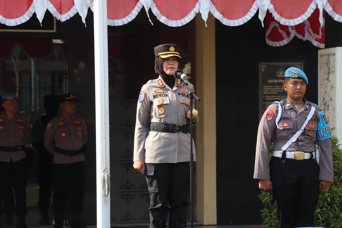 Kapolres Bantul, AKBP Novita Eka Sari. (Dok. Polres Bantul)