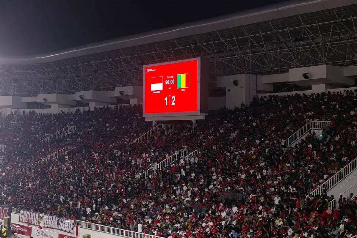 Skor akhir Timnas Indonesia U-17 melawan Mali U-17 (IDN Times/Eko Agus Herianto)