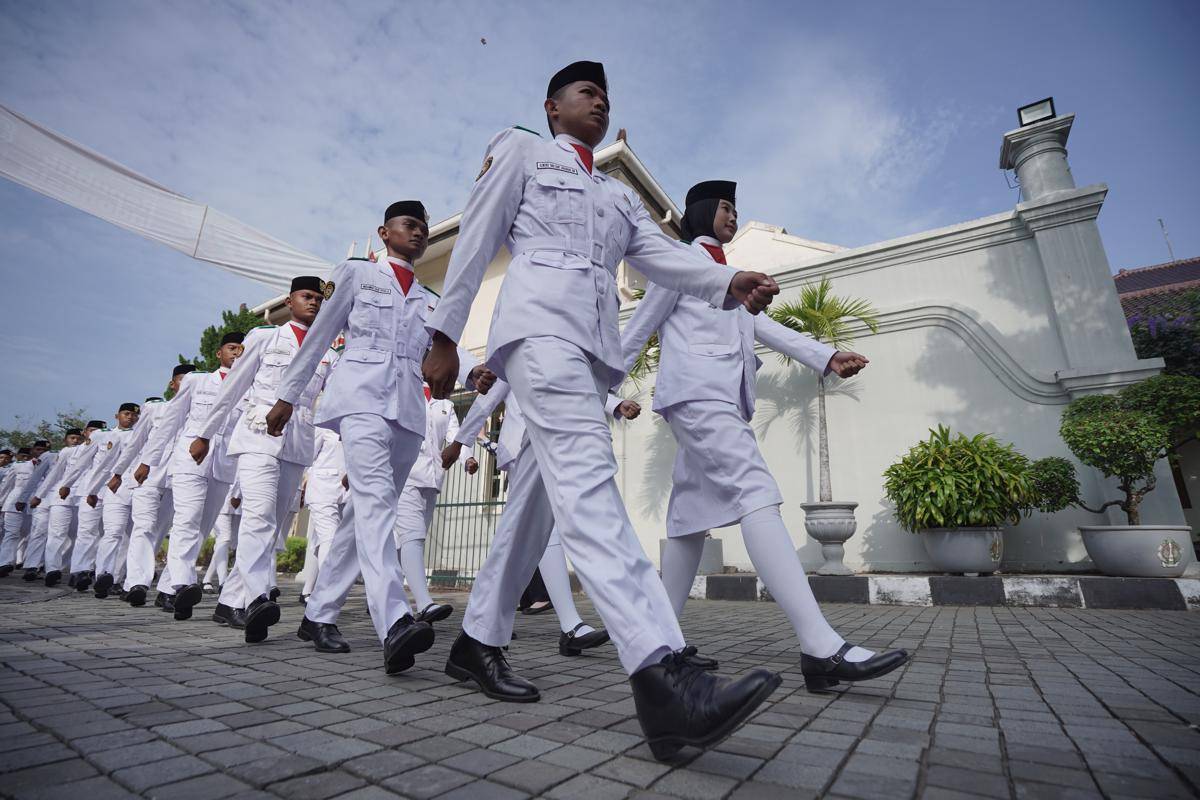 Sri Sultan Minta Anggota Paskibraka Jaga Nyala Api Perjuangan