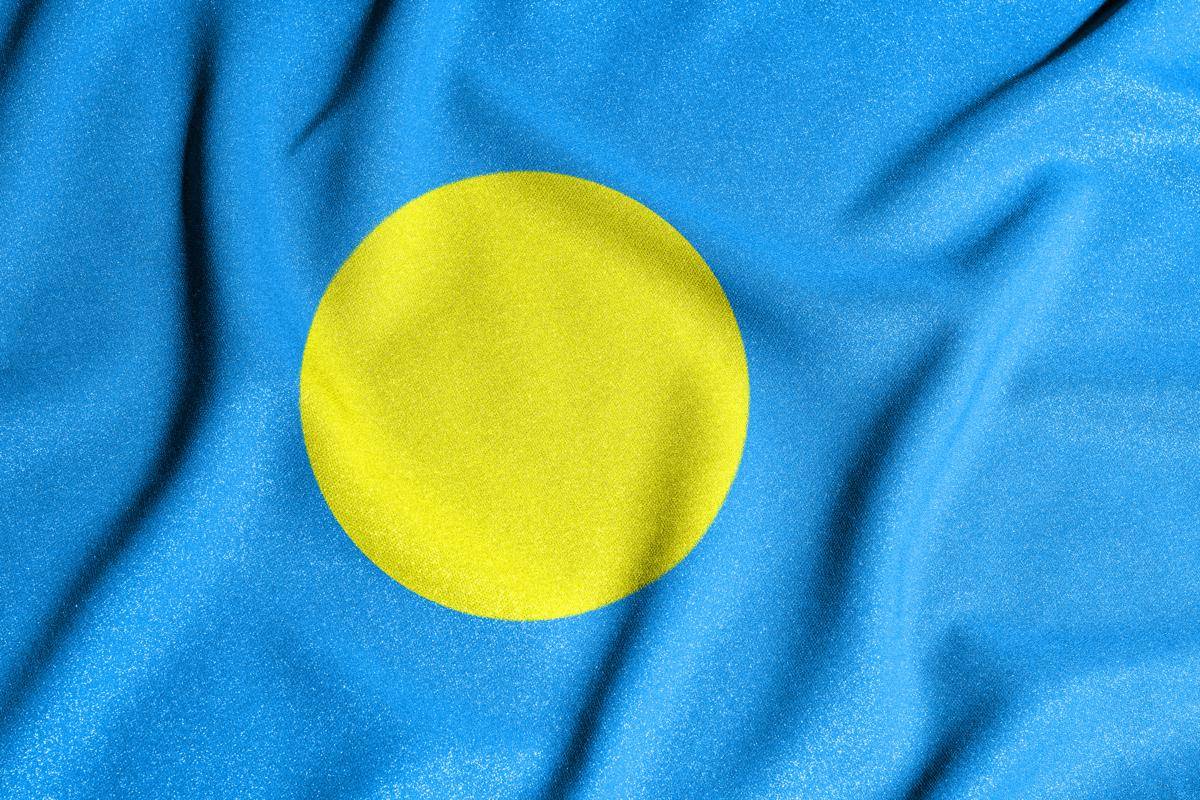 ilustrasi bendera Palau