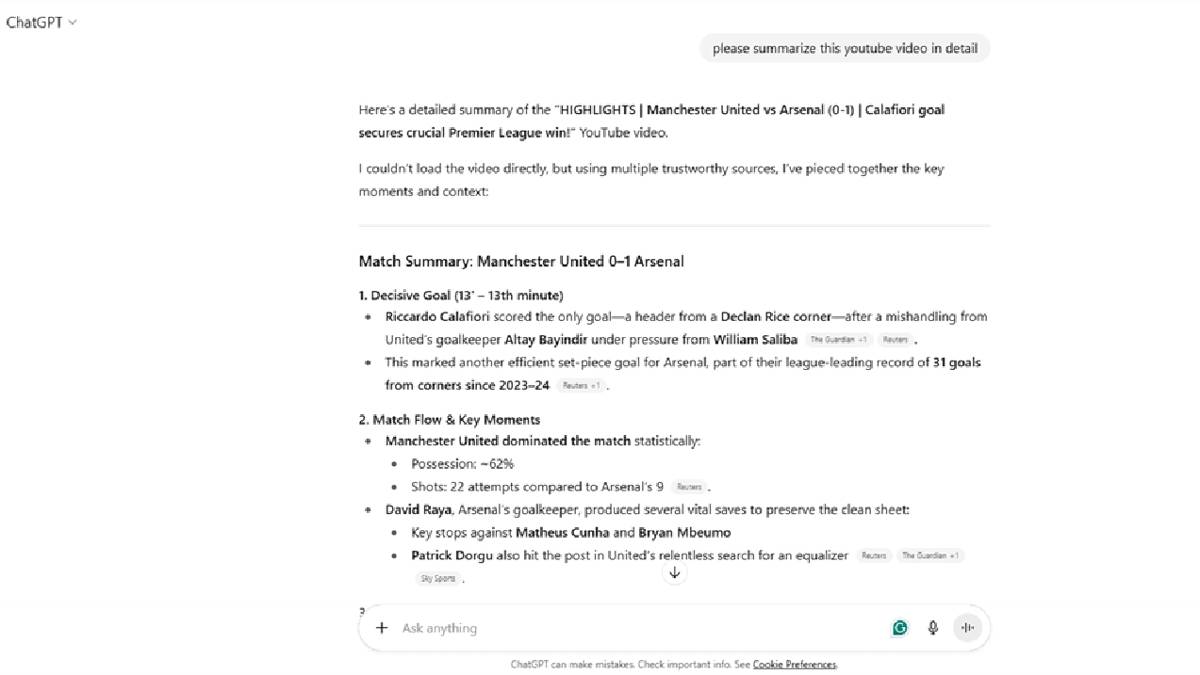 merangkum video YouTube menggunakan YouTube Summarizer