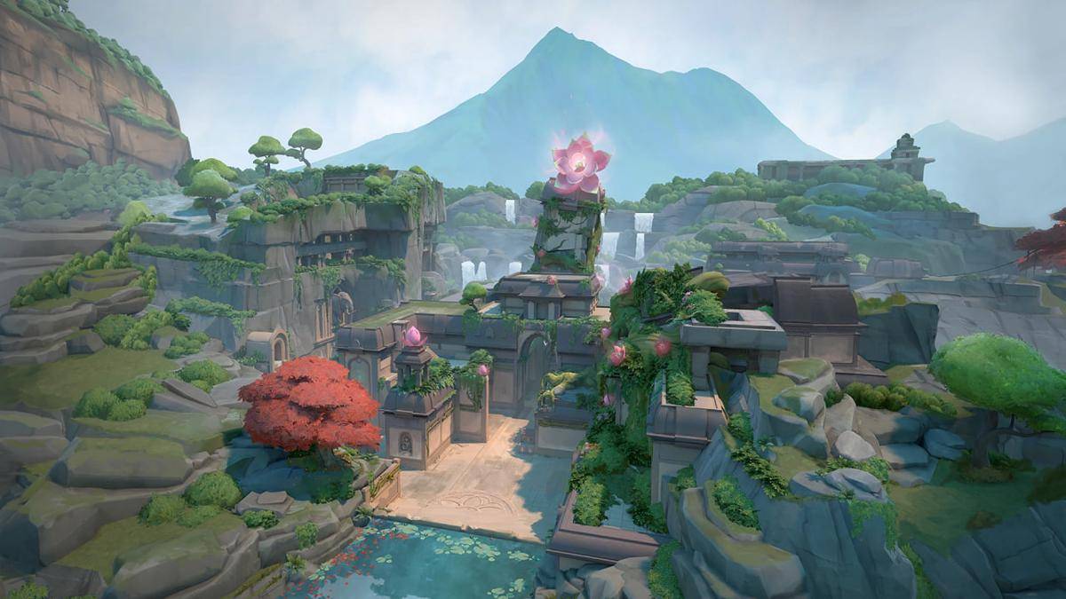 Map Lotus di VALORANT