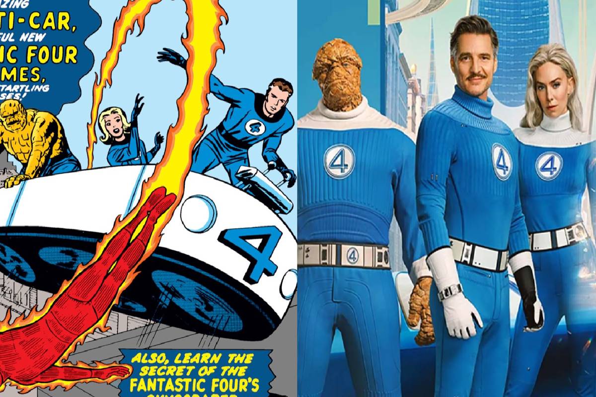 perubahan kostum Fantastic Four