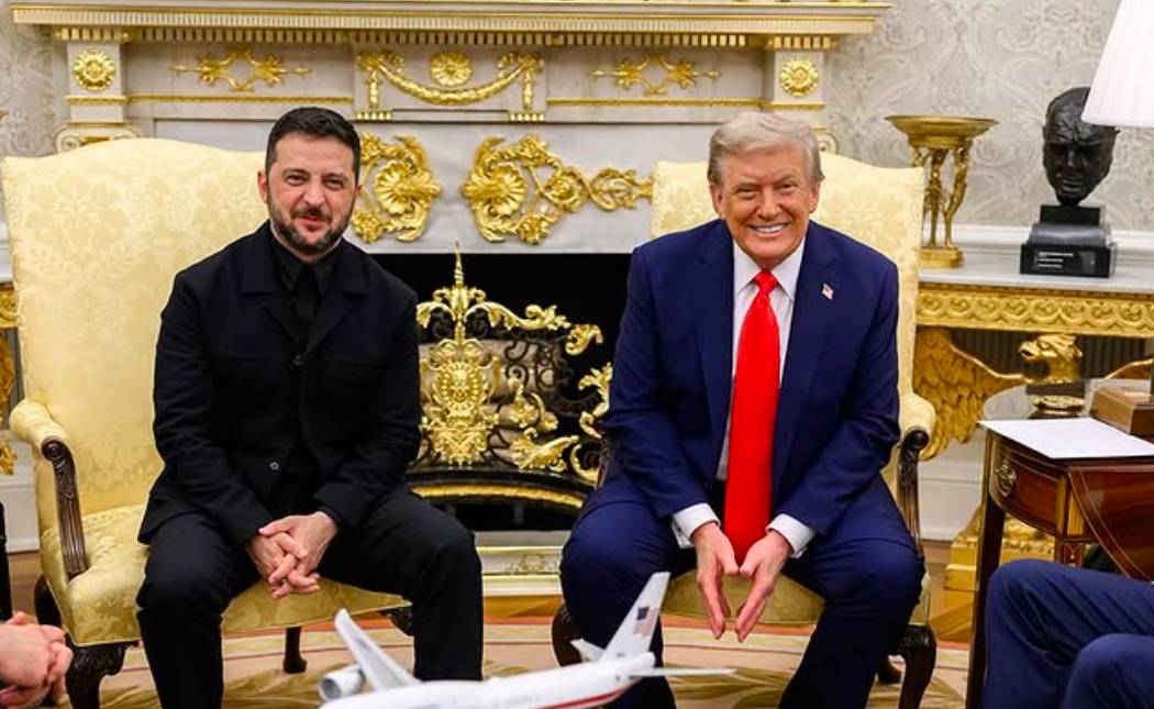Pertemuan Trump dan Zelenskyy di Gedung Putih (instagram.com/whitehouse)