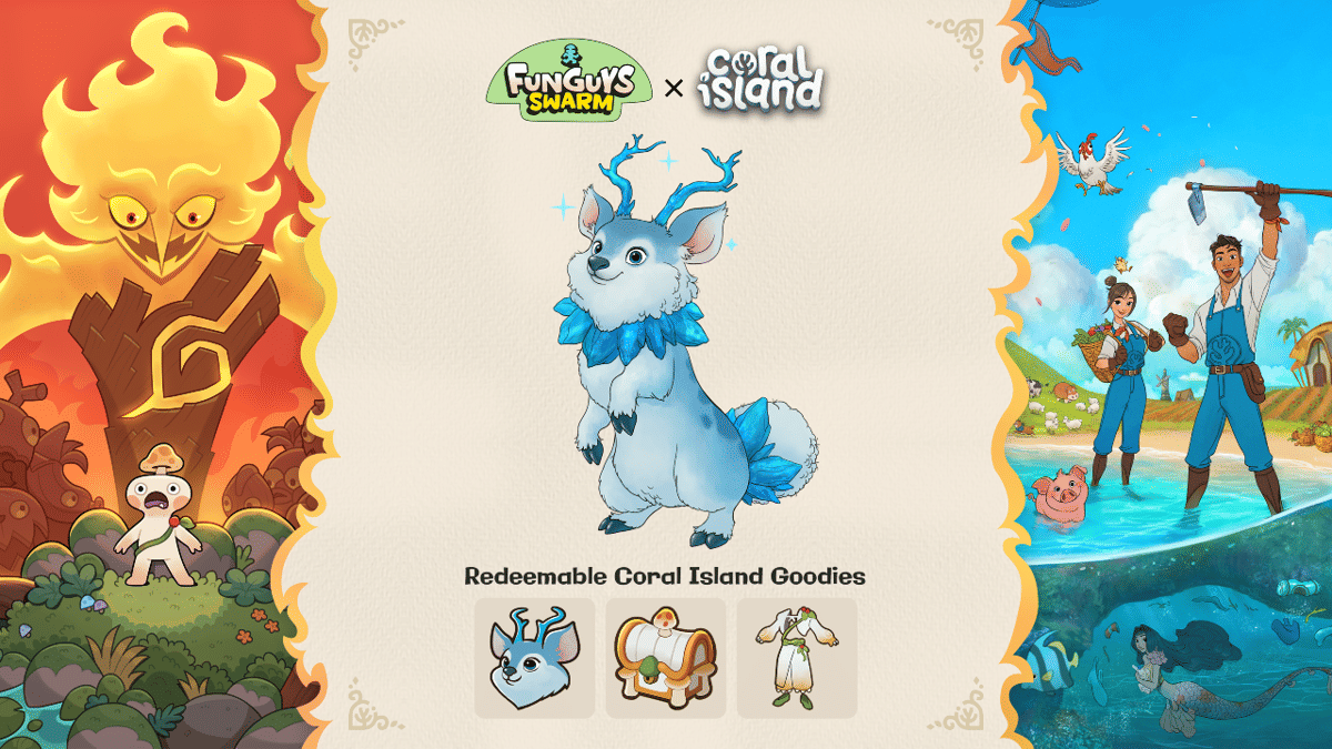 Funguys Swarm x Coral Island