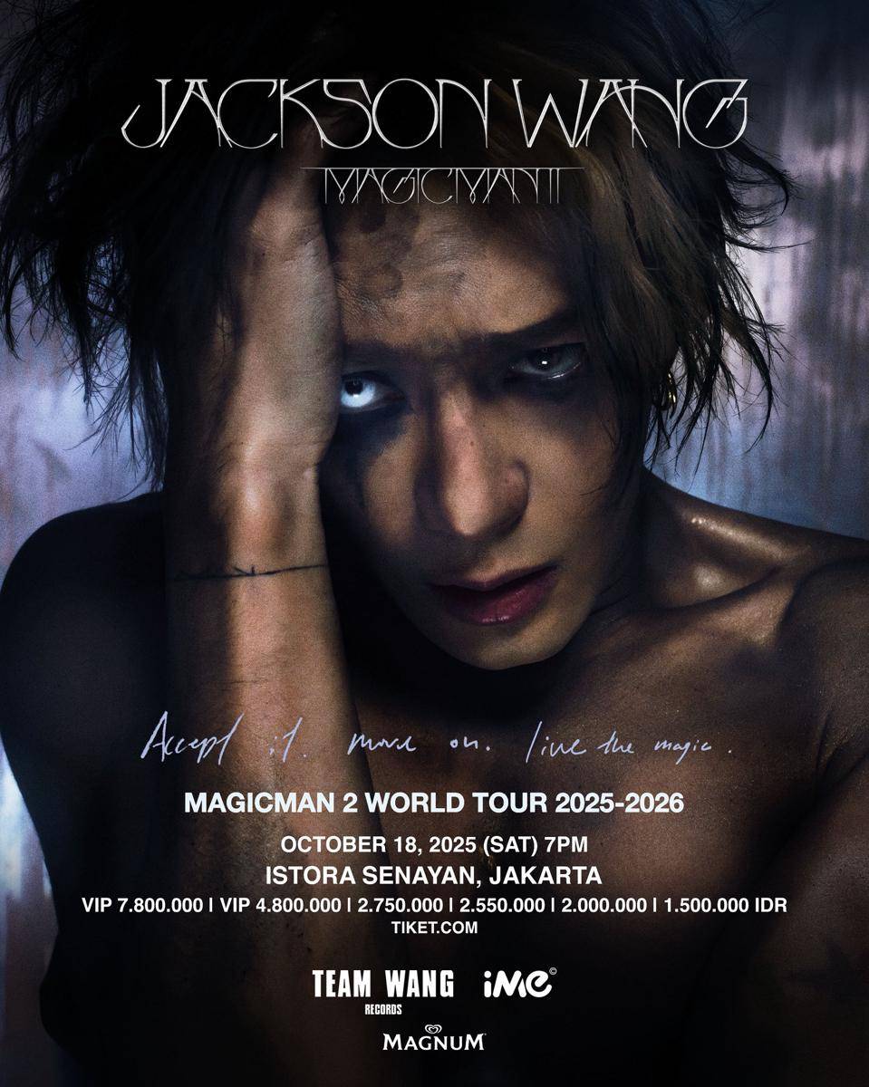 poster konser Jackson Wang Magicman 2