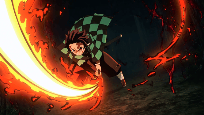 Tanjiro di Kimetsu no Yaiba