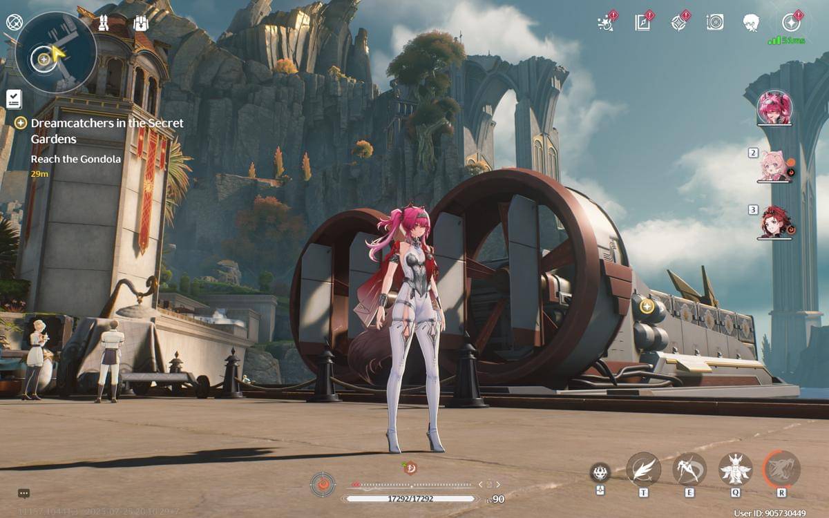 Screenshot Wuthering Waves di HP OMEN Max 16