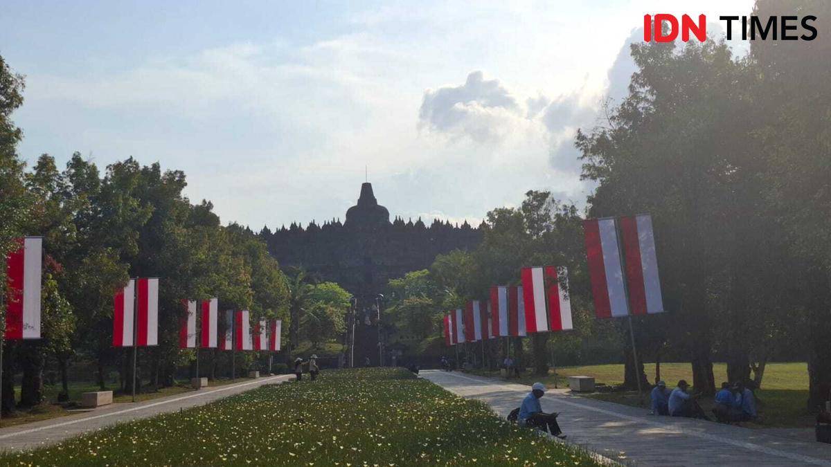 Potret area Candi Borobudur  