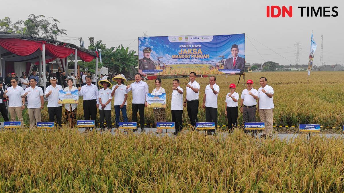 Kejagung Panen Padi