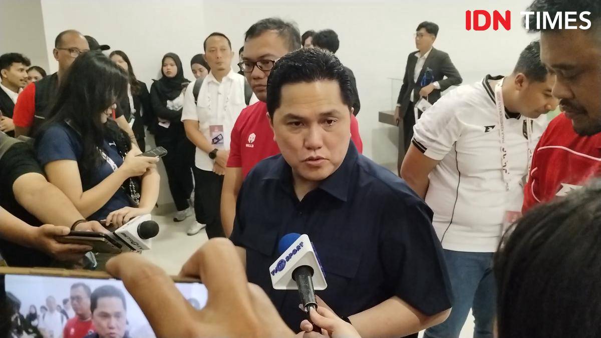 Ketua Umum PSSI Erick Thohir (IDN Times/Eko Agus Herianto)