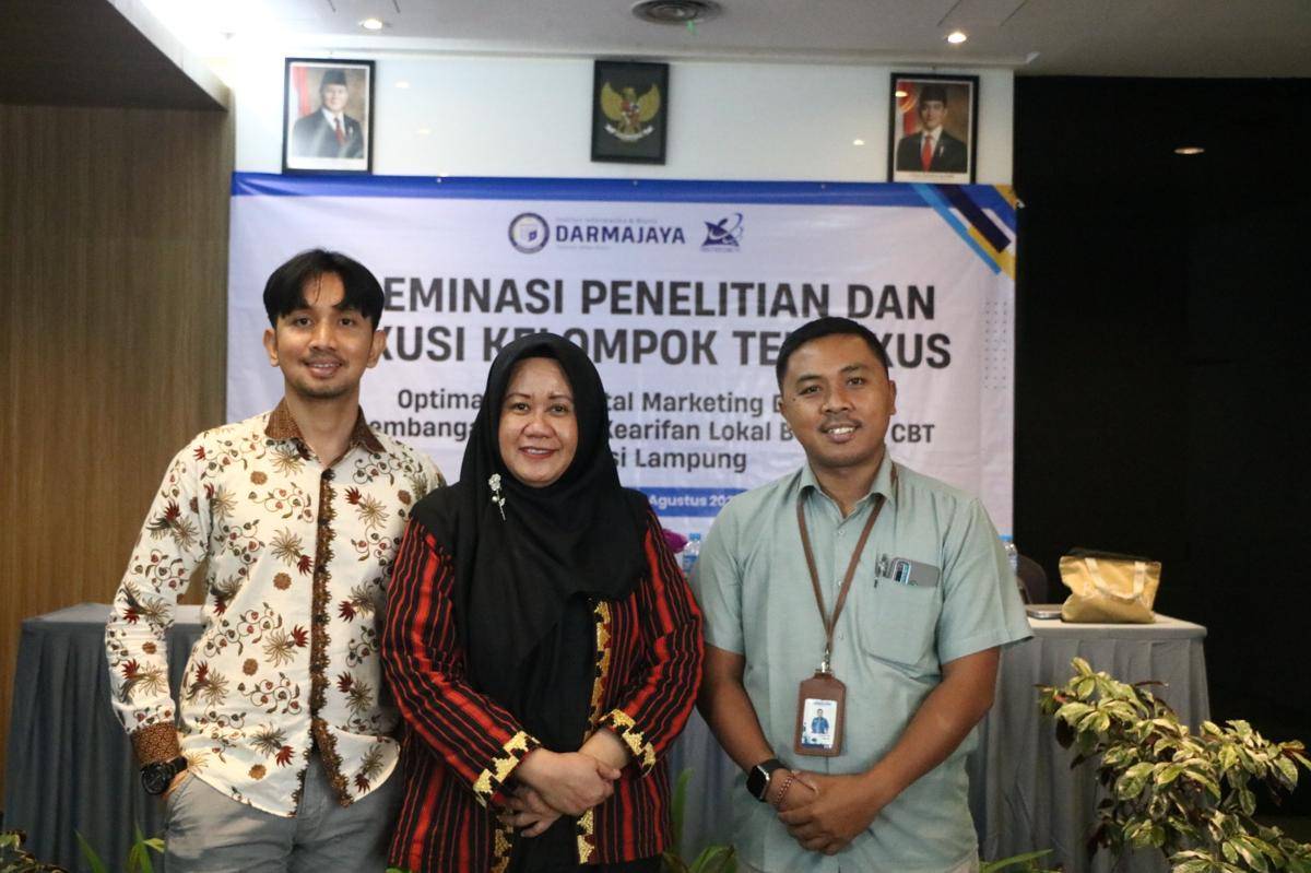 Tim Peneliti dari Institut Informatika dan Bisnis (IIB) Darmajaya (Dok/Humas IIB Darmajaya)