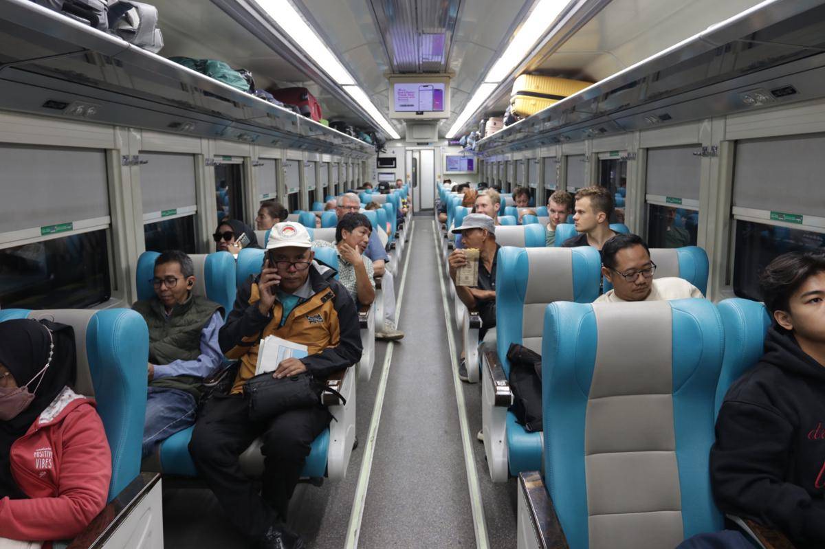 Penumpang kereta api. (Dok. Istimewa)