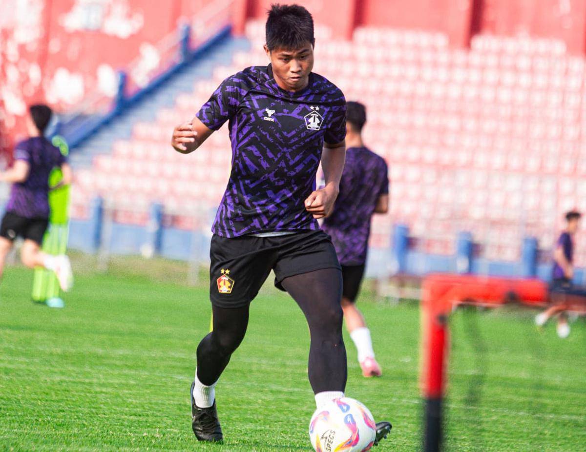 Pemain Persik Kediri saat melakukan latihan. IDN Times/istimewa