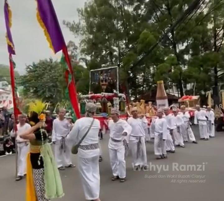 potret Ramzi di HUT Jawa Barat ke-80