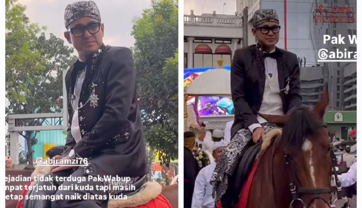 potret Ramzi di HUT Jawa Barat ke-80