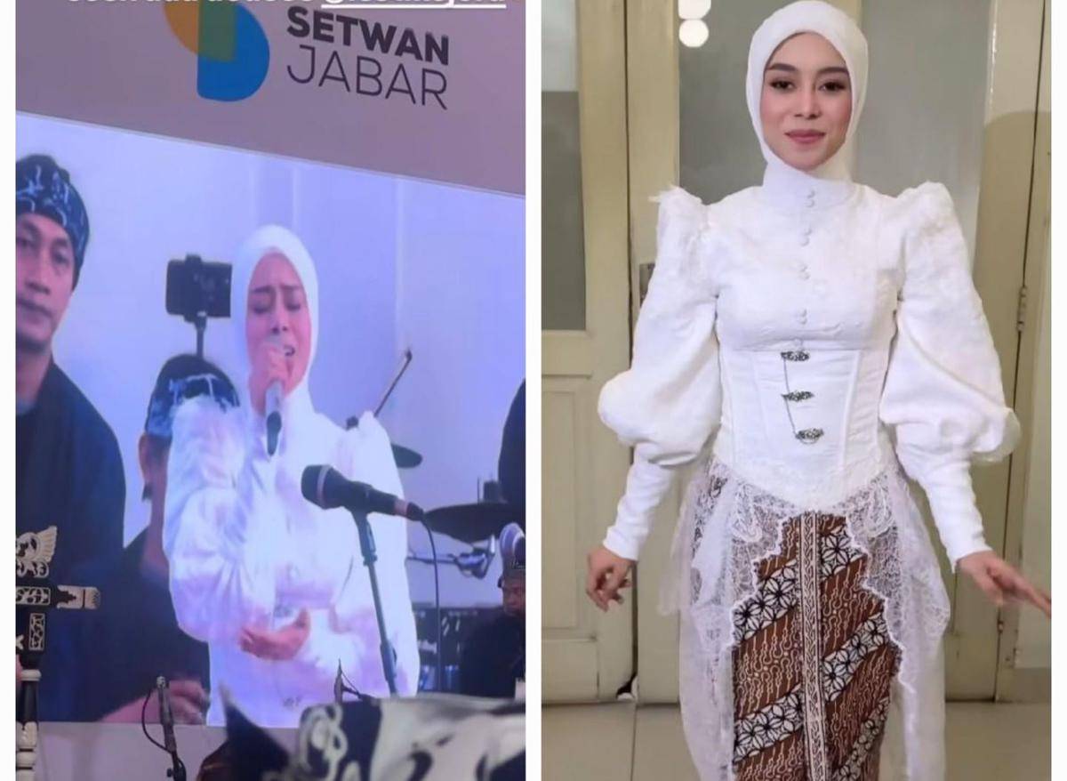 potret artis hadiri HUT Jawa Barat ke-80 