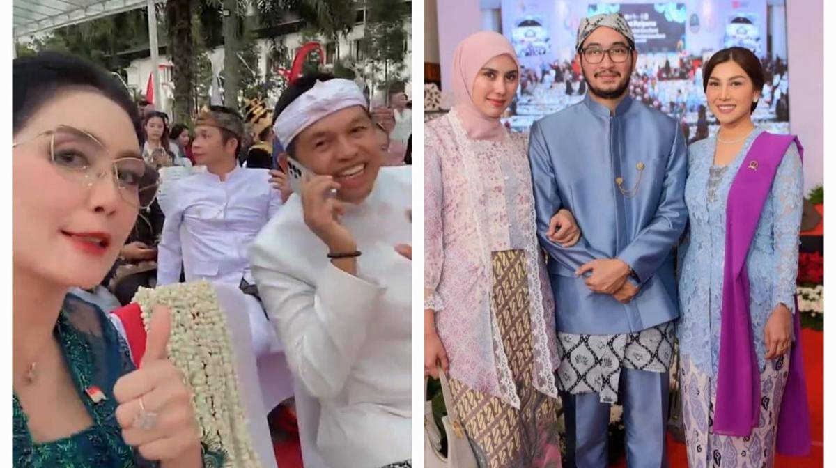 potret artis hadiri HUT Jawa Barat ke-80 