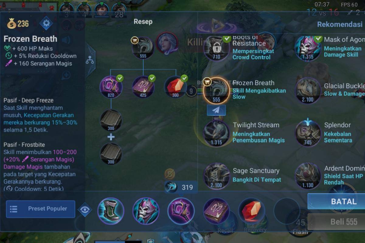 ilustrasi memilih build yang tepat untuk mage