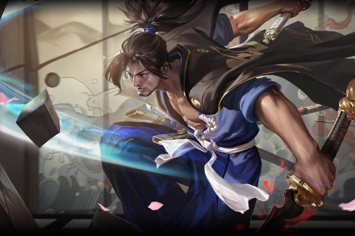 Ilustrasi Musashi jungler di HOK