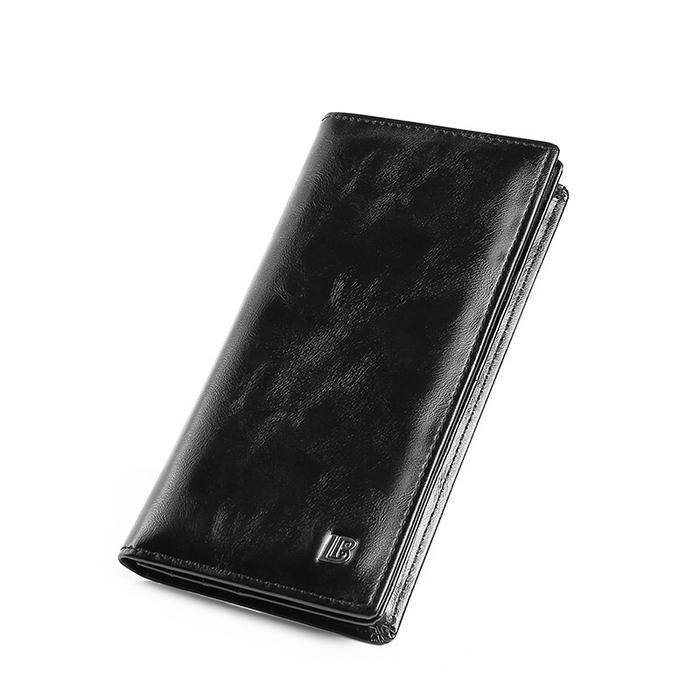 Bostanten Dompet Lipat Panjang Pria - Hitam (tokopedia.com/Bostanten Man ID)