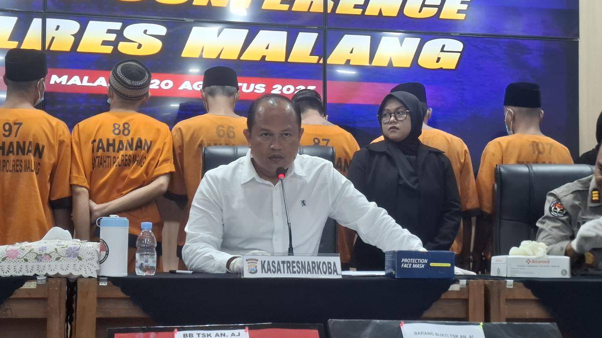 Kasatresnarkoba Polres Malang, Iptu Richy Hermawan. (IDN Times/Rizal Adhi Pratama)