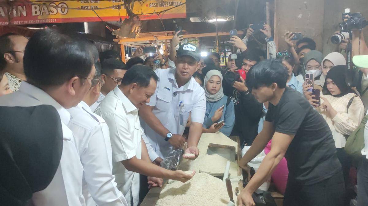 Tito Karnavian Sidak Pasar Rau (Dok. Khaerul Anwar)