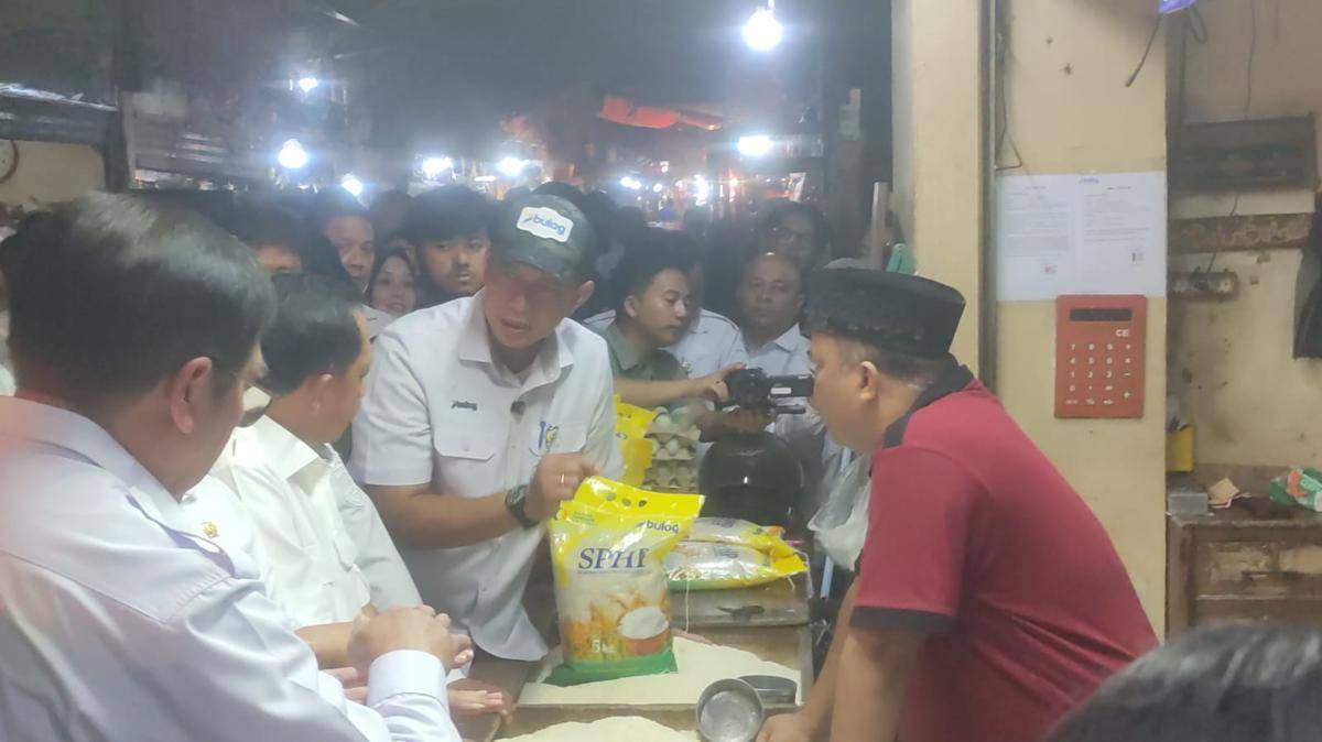 Tito Karnavian Sidak Pasar Rau (Dok. Khaerul Anwar)