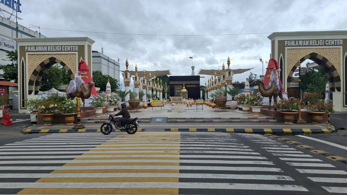 Suasana pusat Kota Madiun yang bebaskan sebangian PBB warganya. IDN Times/Riyanto.