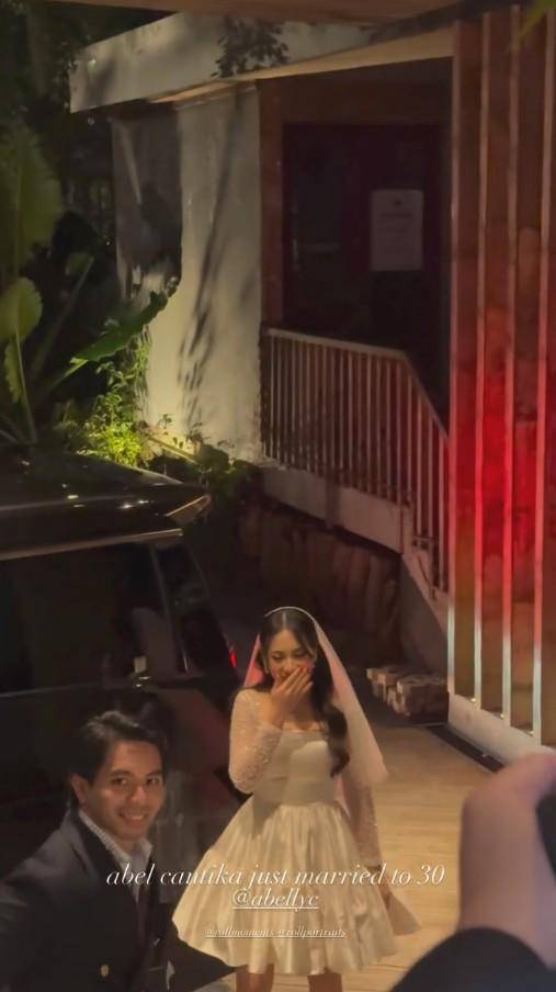 ulang tahun Abel Cantika (Instagram.com/rayrafi)