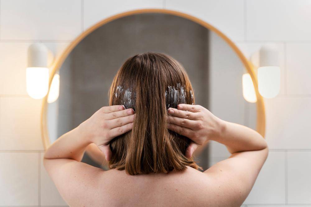 Ilustrasi hair mask (freepik.com/freepik)
