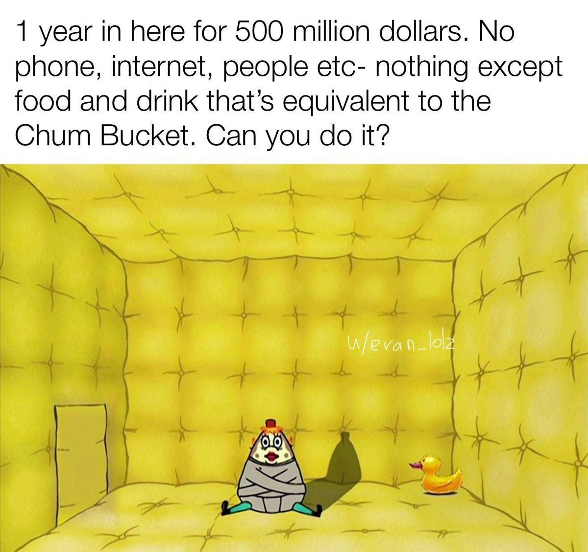 meme SpongeBob tentang HP