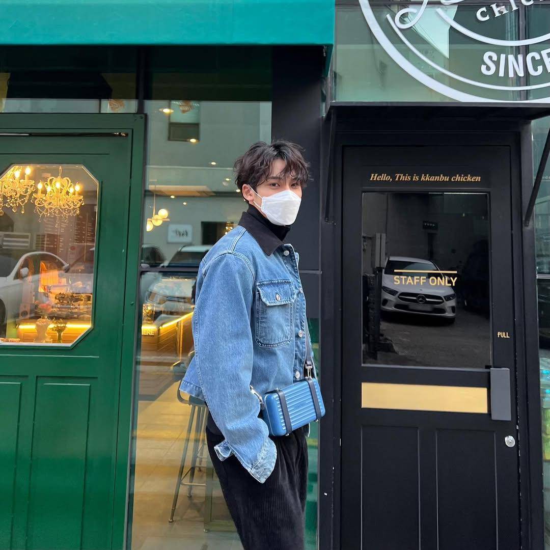 Gaya busana Mingyu Seventeen (instagram.com/min9yu_k)