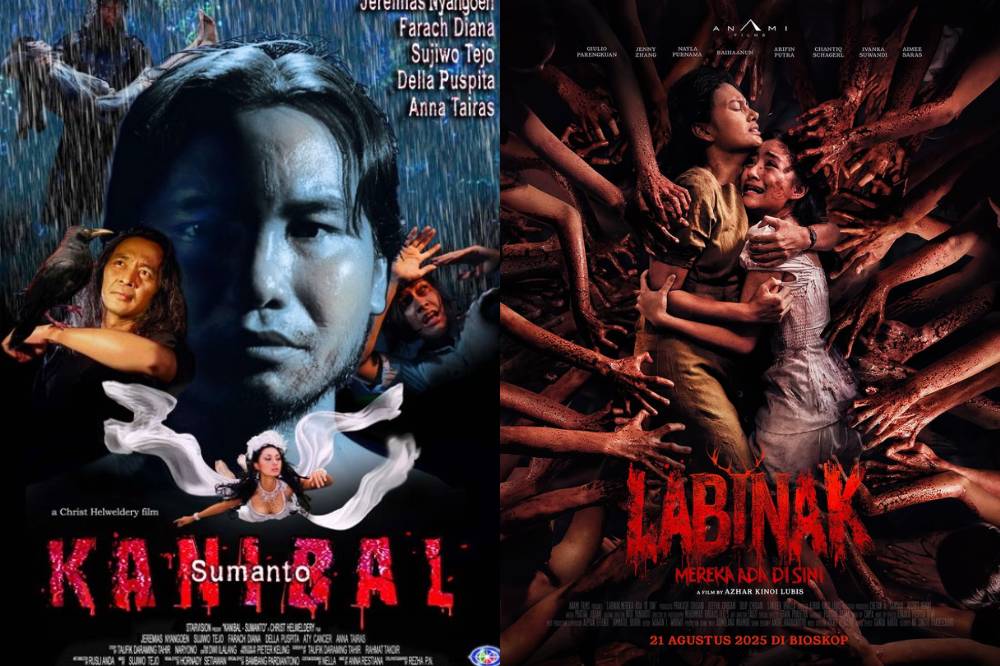 Daftar film kanibal Indonesia (dok. Starvision/Kanibal - Sumanto | dok. Anami Films/Labinak: Mereka Ada di Sini)
