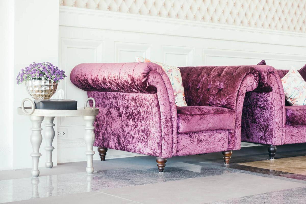 ilustrasi sofa beludru (freepik.com/mrsiraphol)