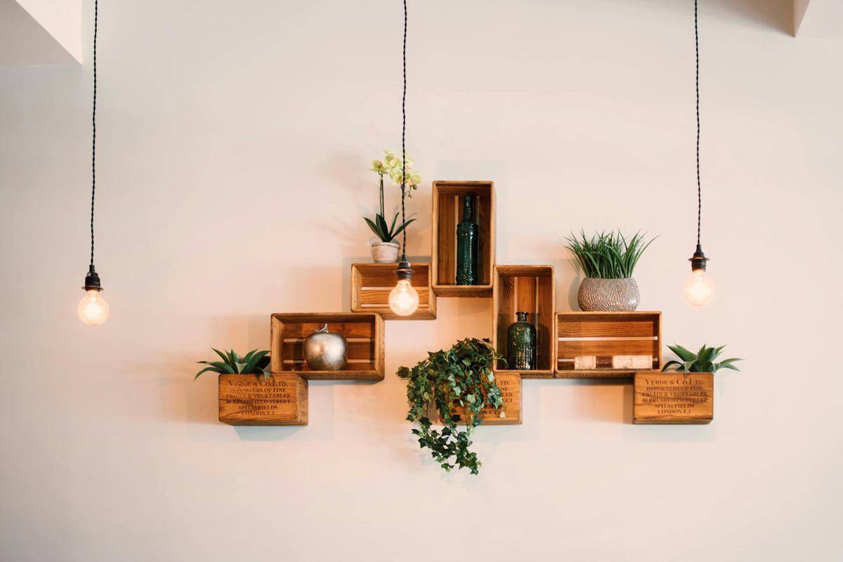 ilustrasi vertical garden 