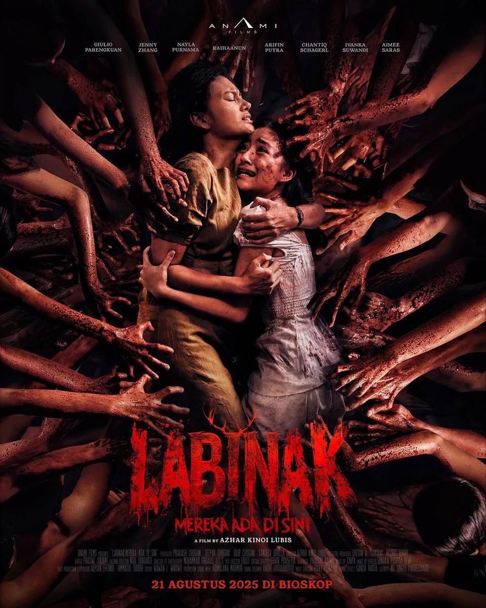 Poster film Labinak: Mereka Ada di Sini (dok. Anami Films/Labinak: Mereka Ada di Sini)